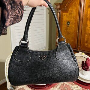 Prada- Vitello Daino Box Shoulder Bag